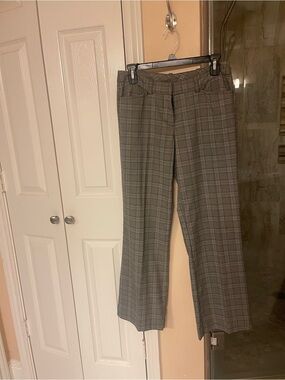 Worthington Gray Plaid Dress Pants
